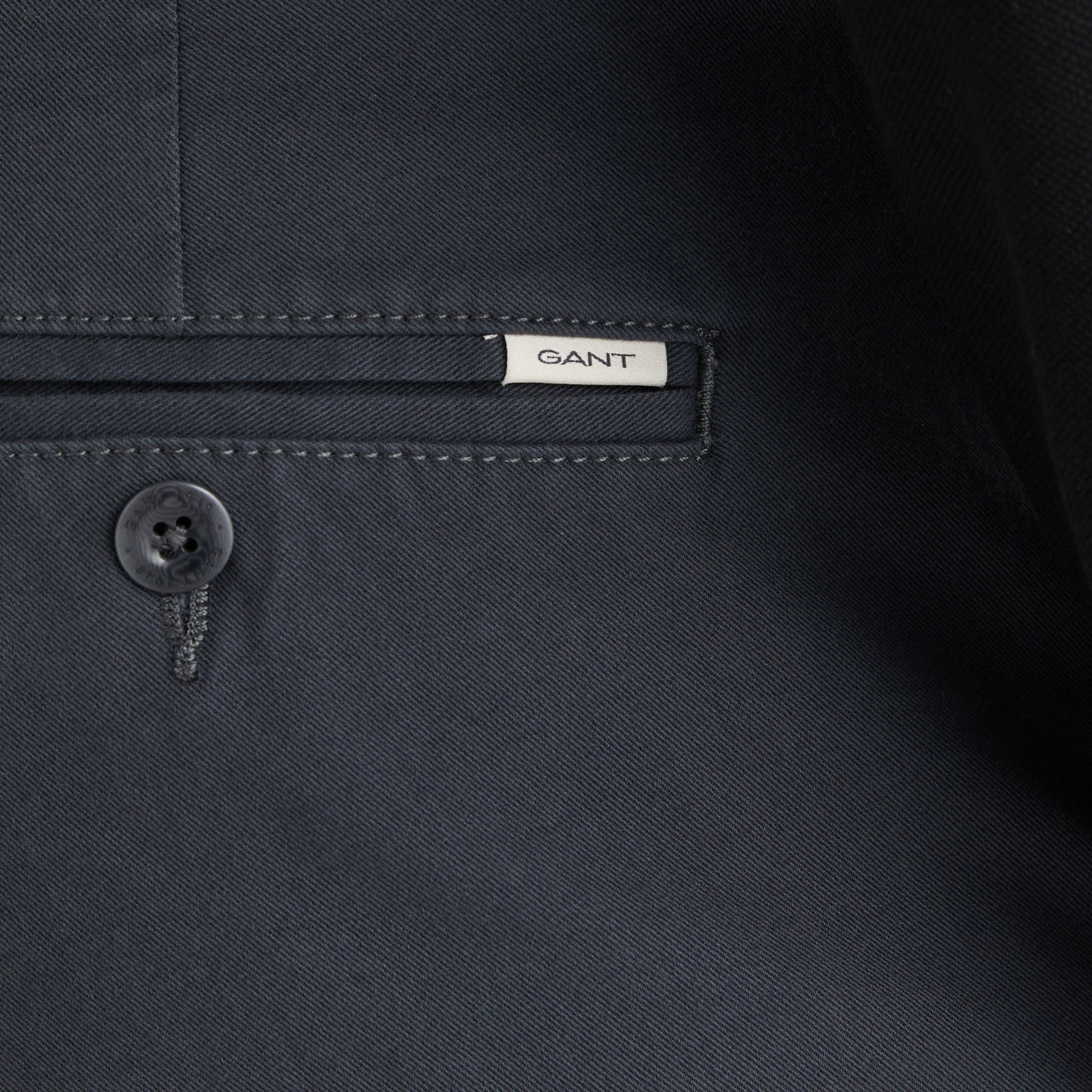 GANT Erkek Gri Slim Fit  Pantolon