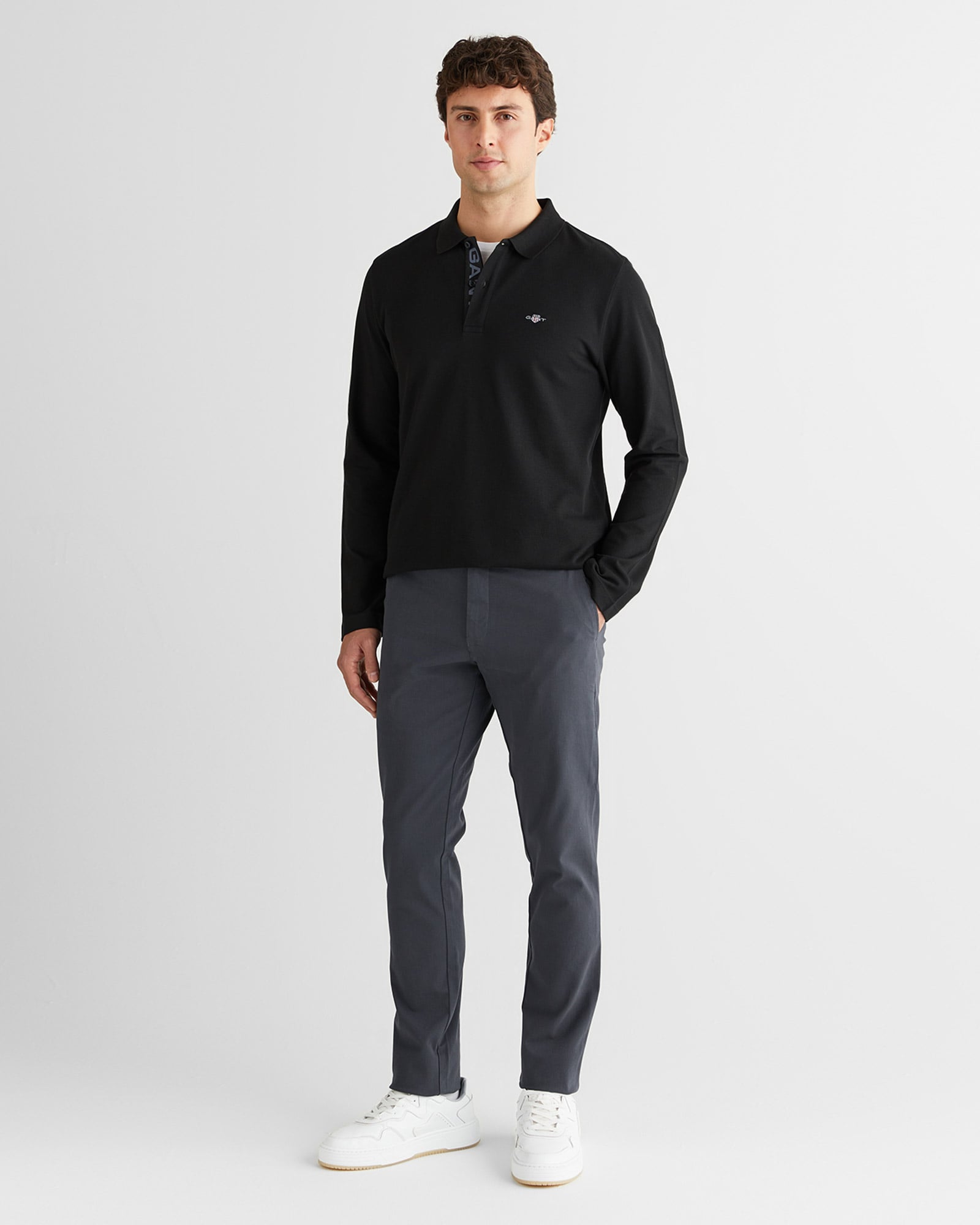  GANT Erkek Gri Slim Fit  Pantolon