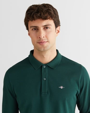  GANT Erkek Yeşil Regular Fit Polo Yaka Polo