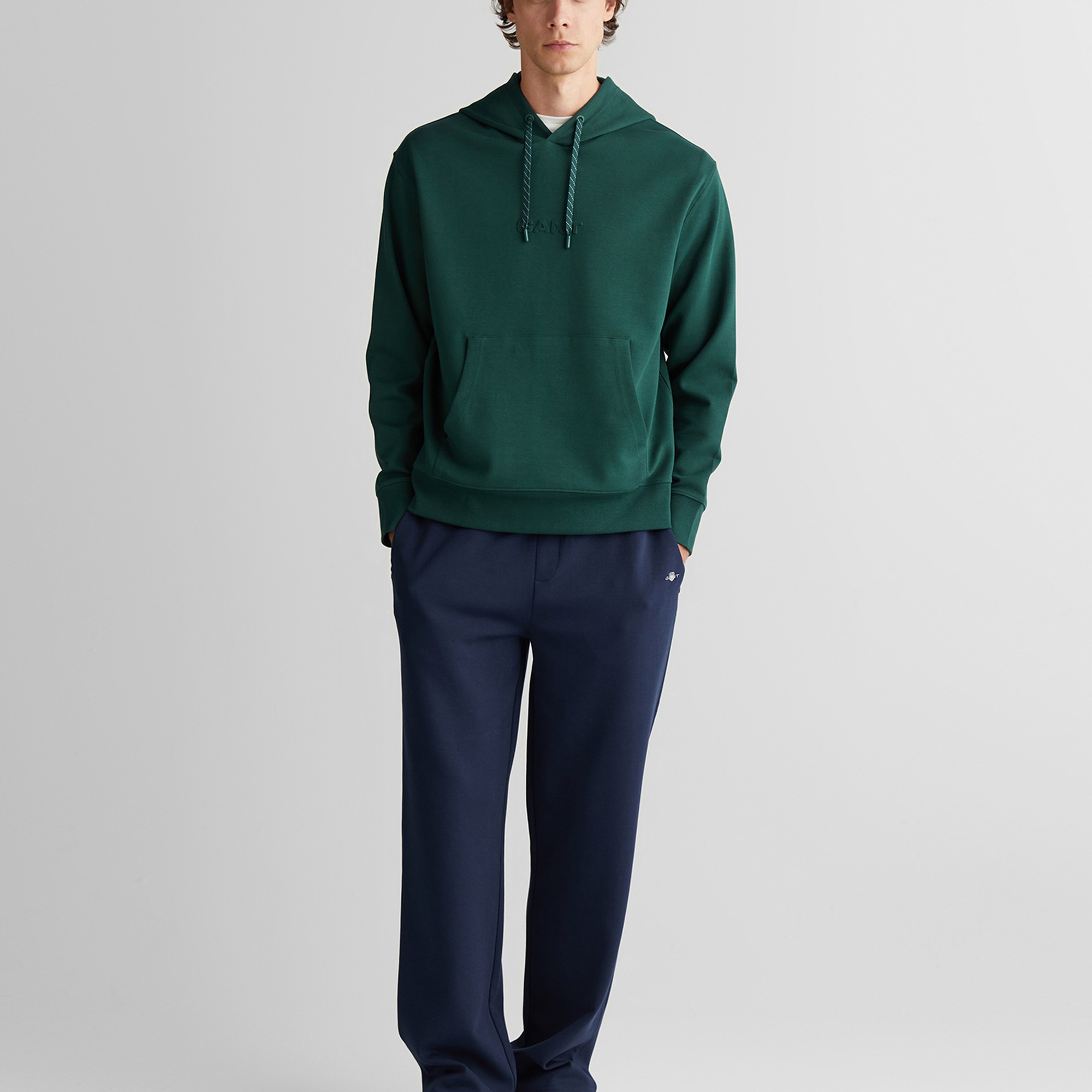 GANT Erkek Lacivert Relaxed Fit  Eşofman Altı