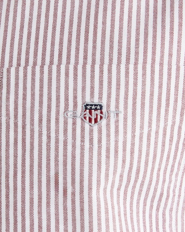  GANT Erkek Bordo Regular Fit Düğmeli Gömlek