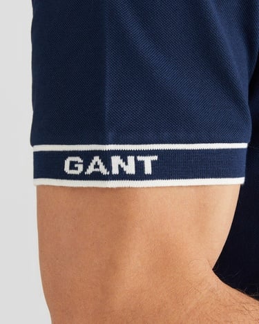  GANT Erkek Lacivert Regular Fit T-Shirt