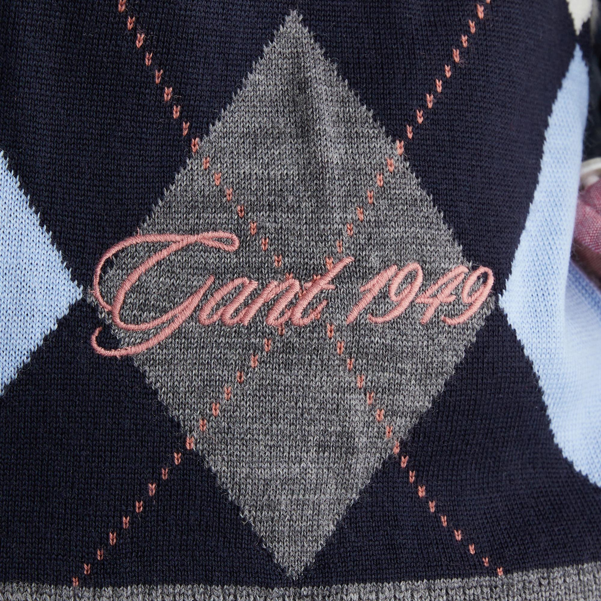 GANT Kadın Gri Regular Fit V Yaka Triko