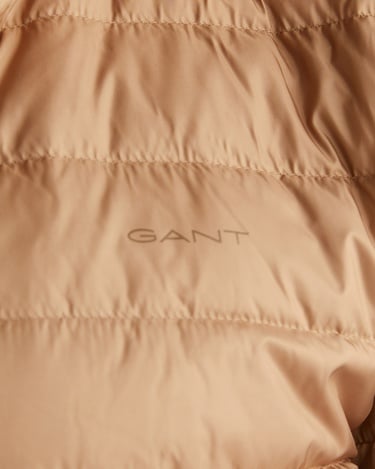  GANT Kadın Bej Regular Fit Fermuarlı Mont