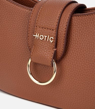  Kadın Taba Kilit Detaylı Omuz Çantası