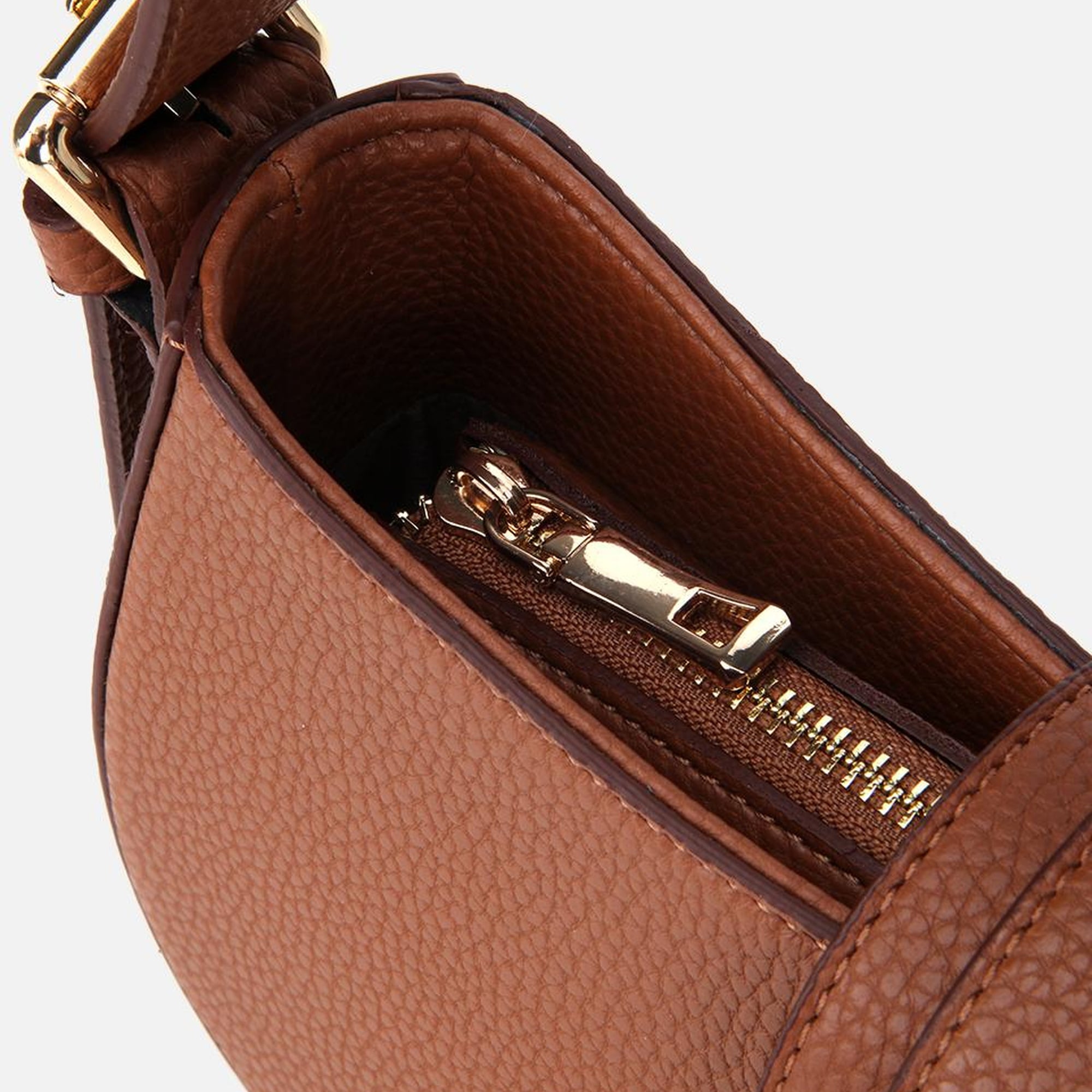 Kadın Taba Kilit Detaylı Omuz Çantası