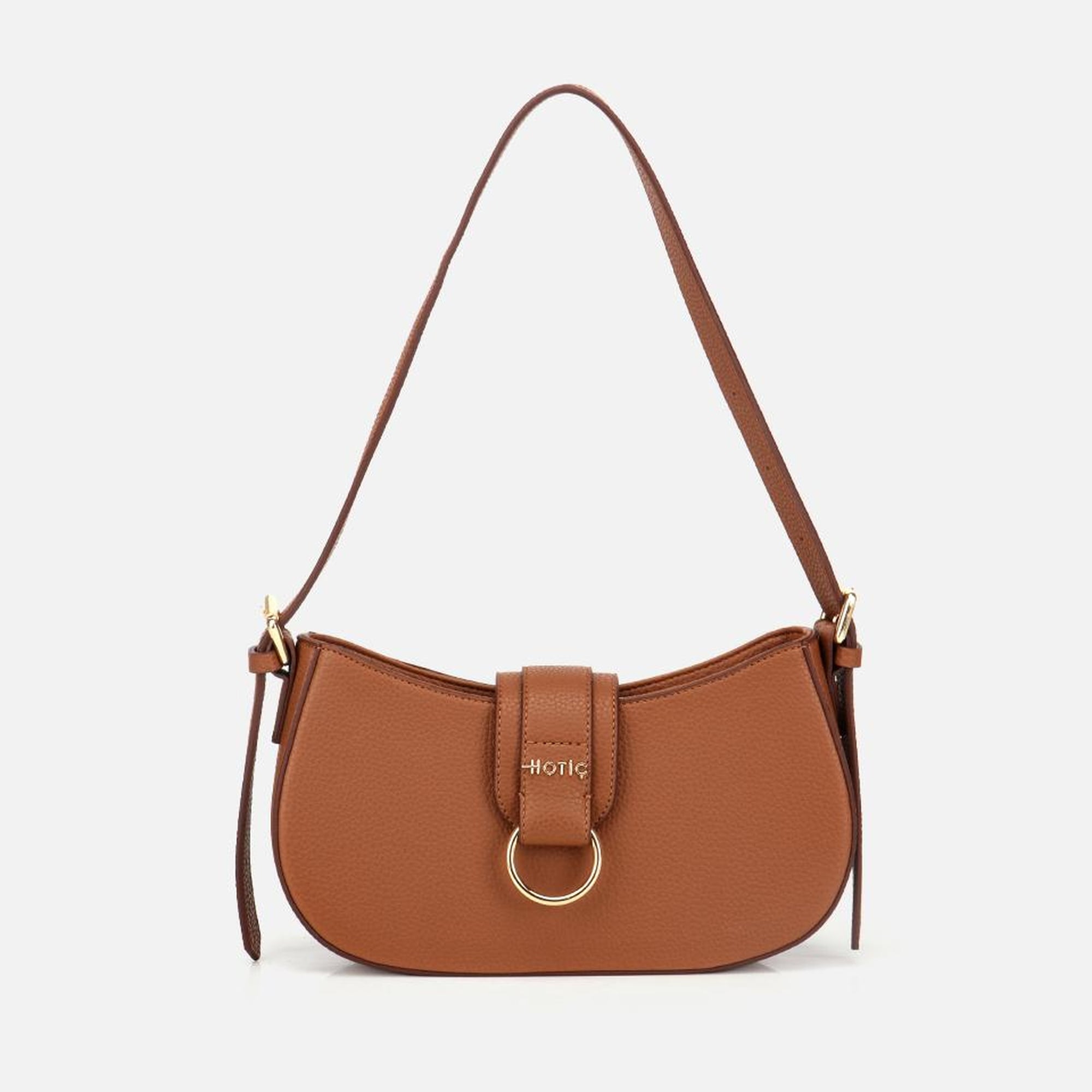 Kadın Taba Kilit Detaylı Omuz Çantası