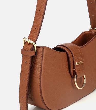  Kadın Taba Kilit Detaylı Omuz Çantası