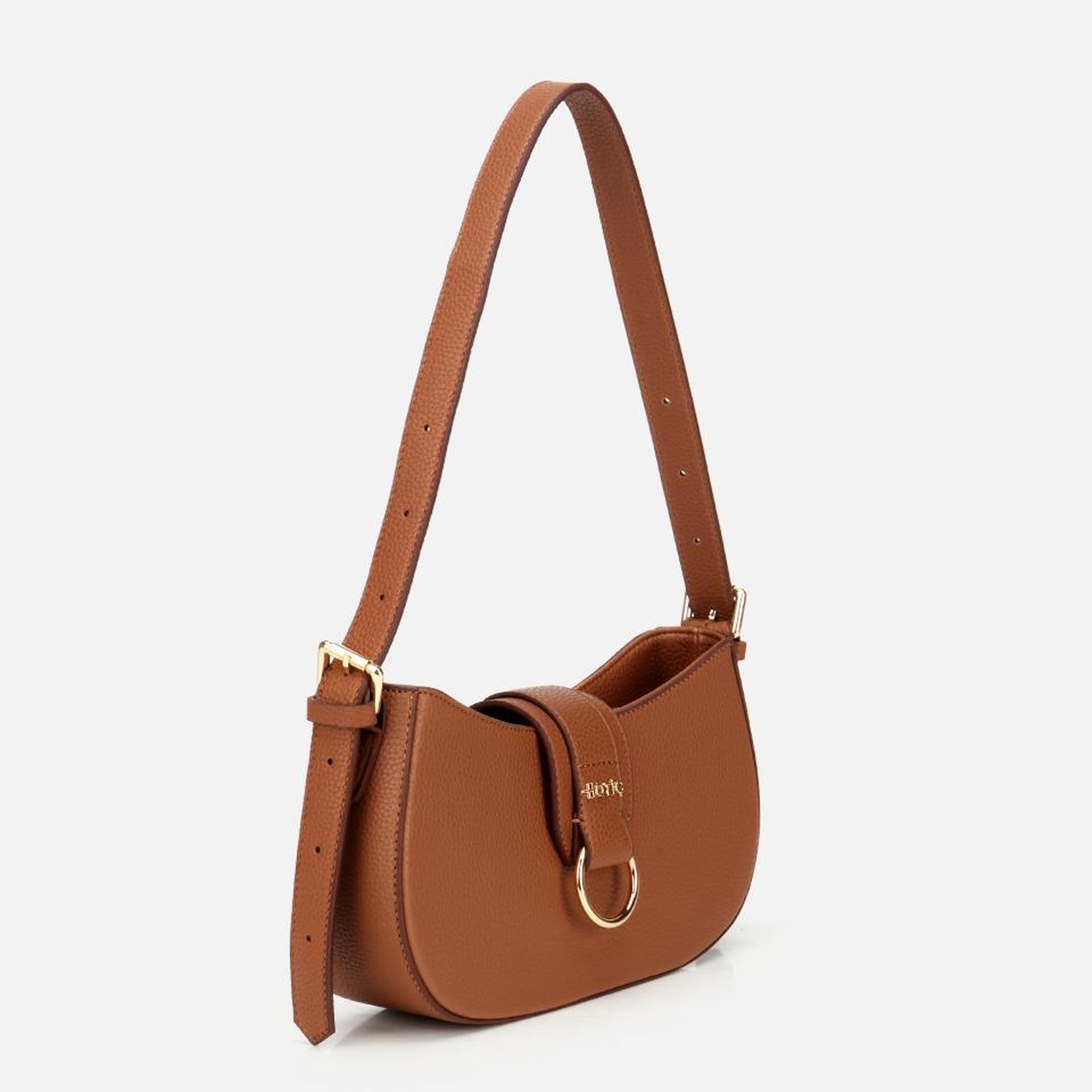 Kadın Taba Kilit Detaylı Omuz Çantası