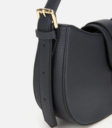  Kadın Lacivert Kilit Detaylı Omuz Çantası