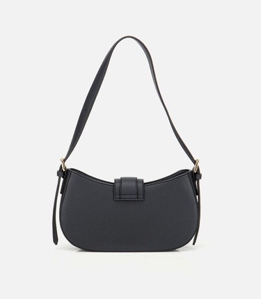  Kadın Lacivert Kilit Detaylı Omuz Çantası