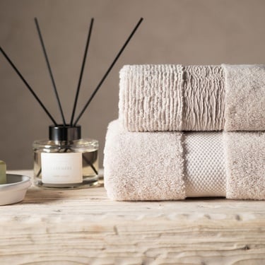  BORLA BEJ BANYO HAVLU 90X150