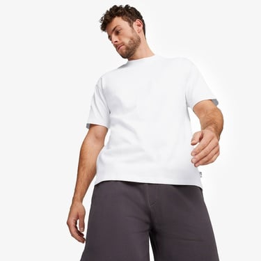 Puma Mmq Erkek Beyaz T-Shirt