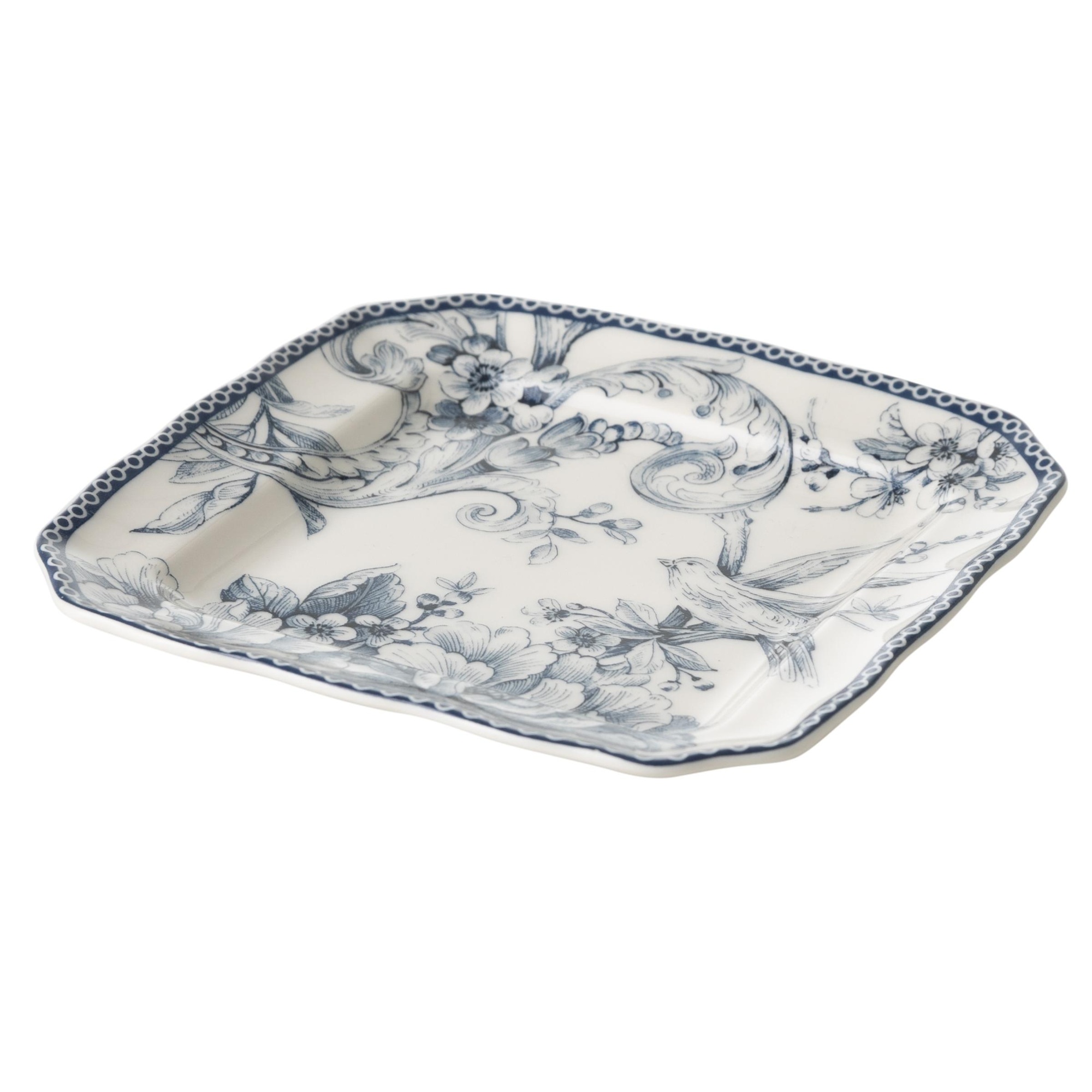 ADELAIDE KARE PASTA TABAĞI 16 CM