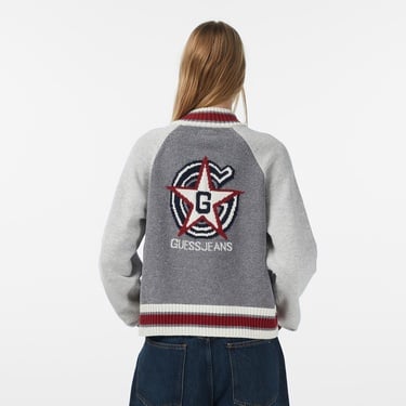  Guess Zipped Back In Yün Karışımlı Kadın Renkli Triko