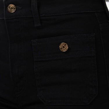  Tommy Hilfiger Denim Black Kadın Mavi Bootcut Jean