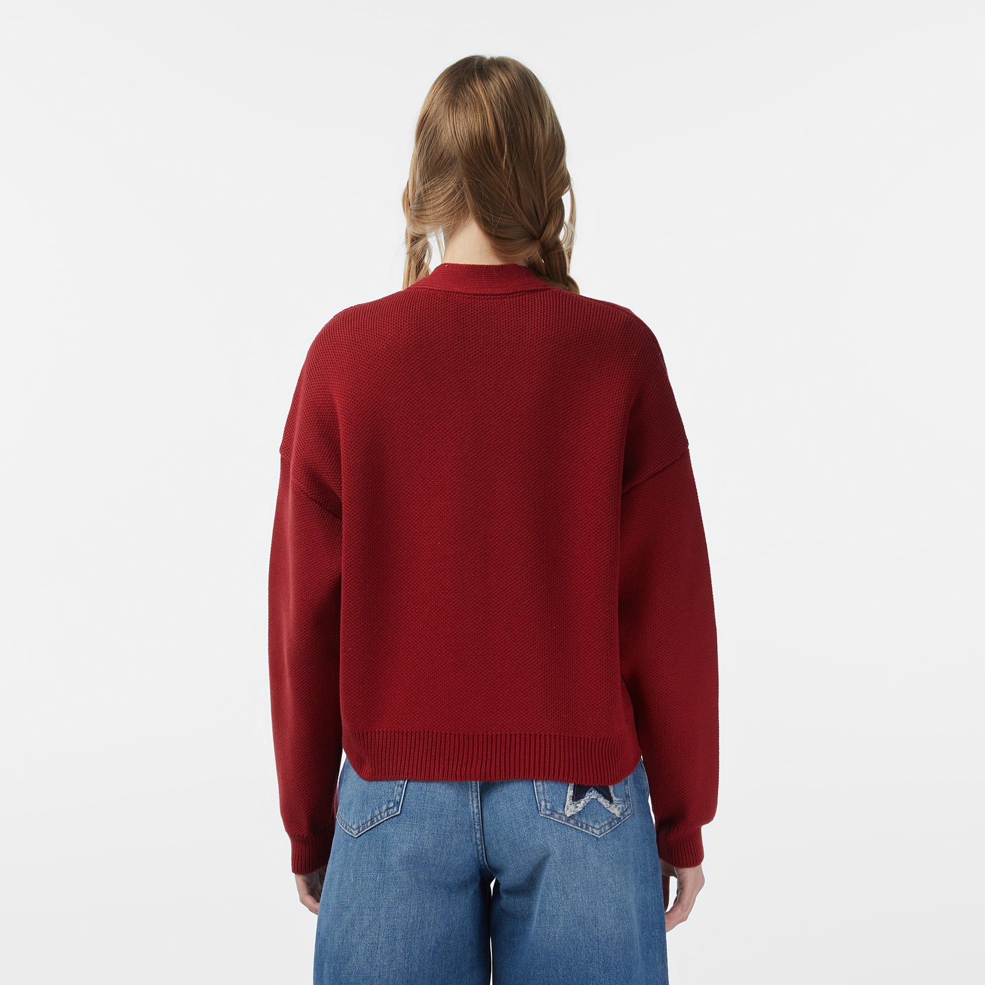 Les Benjamins 310 Kadın Kırmızı Hırka