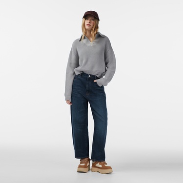  Les Benjamins 308 Kadın Gri Triko