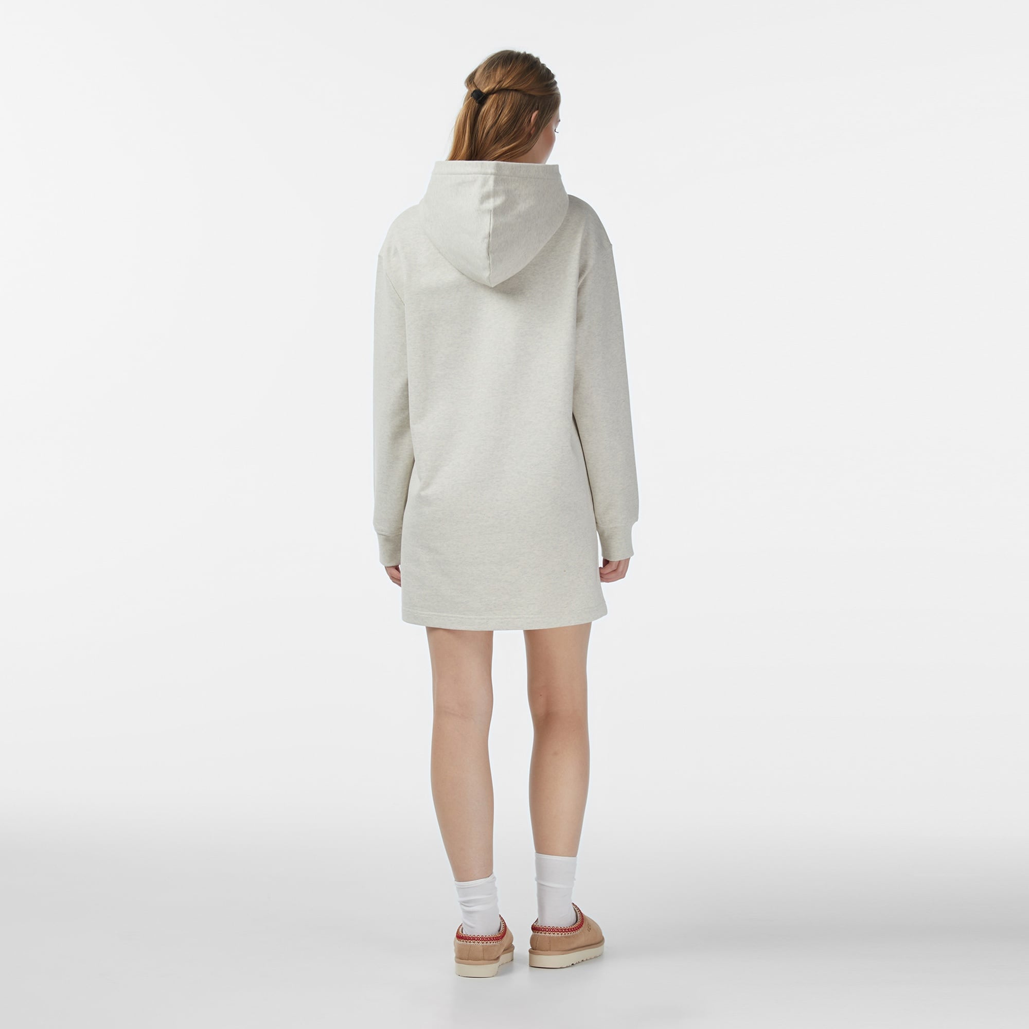 Calvin Klein Monologo Premium Terry Kadın Gri Elbise