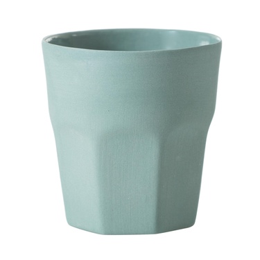  HANDMADE PORSELEN YEŞİL ESPRESSO FİNCANI 110M