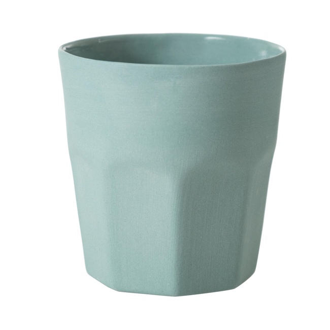  HANDMADE PORSELEN YEŞİL ESPRESSO FİNCANI 110M