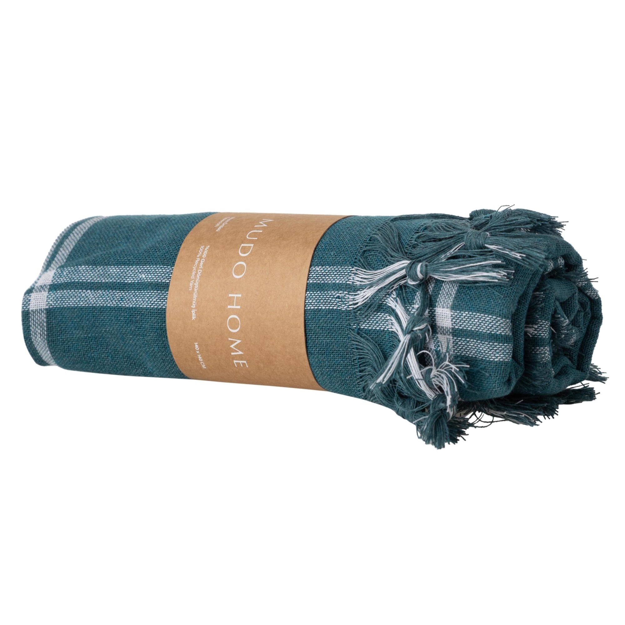 EMMA YEŞİL ÇOK AMAÇLI ÖRTÜ 140X140