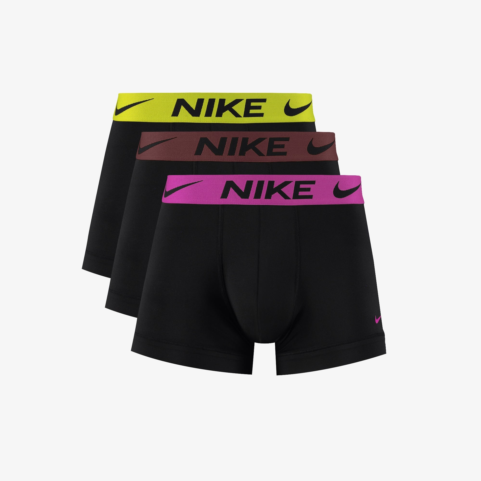 Nike 3' lü Erkek Siyah Boxer