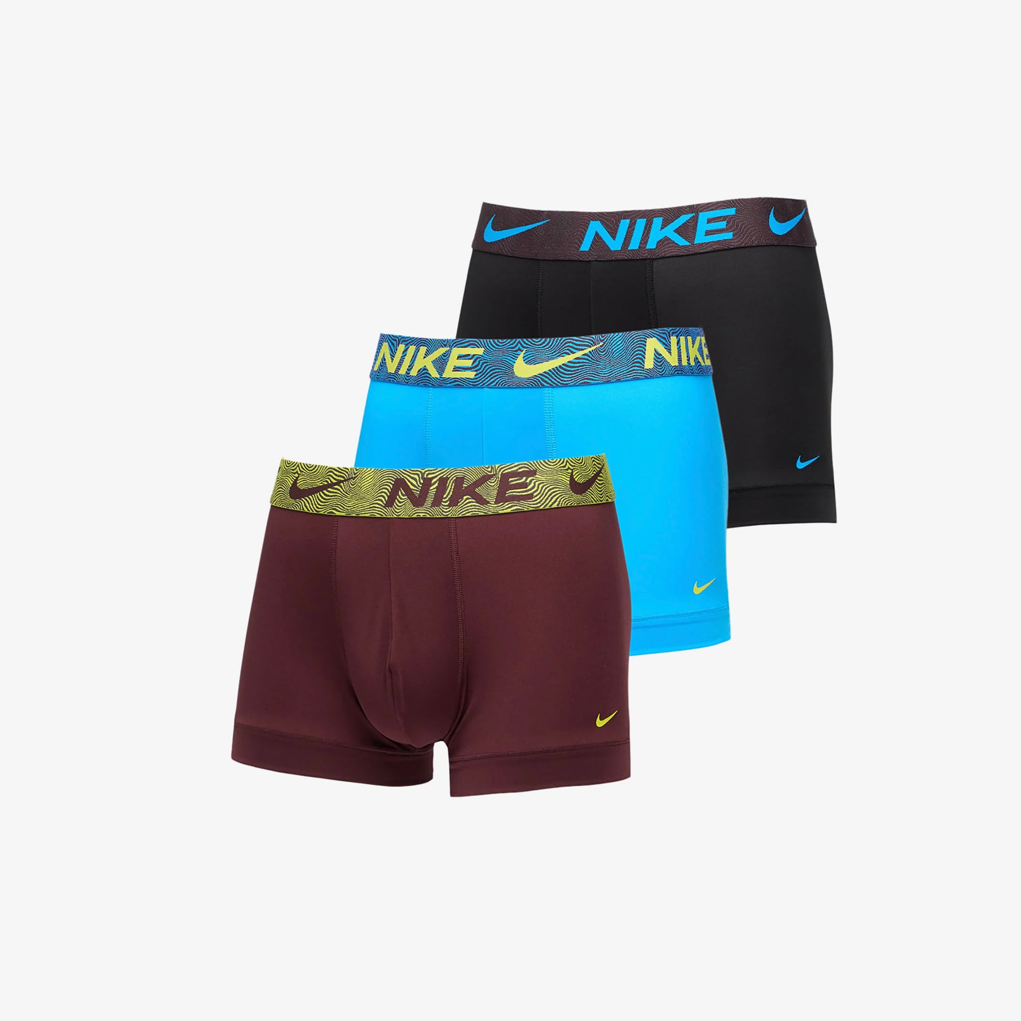  Nike 3' lü Erkek Renkli Boxer