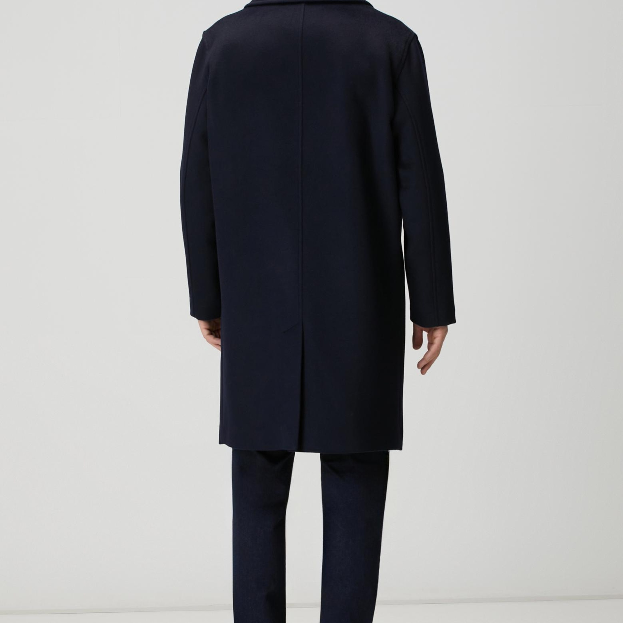 Network Erkek Lacivert Limited Yün Palto