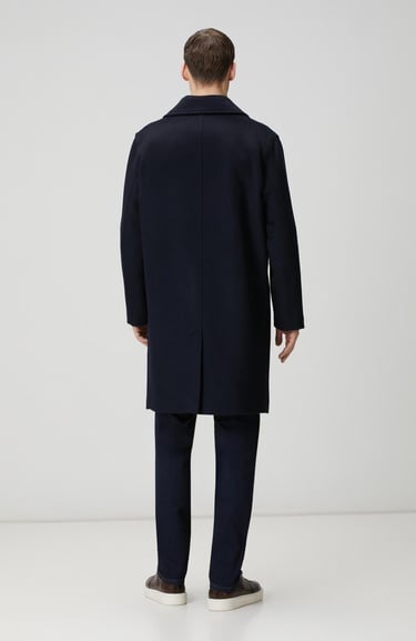  Network Erkek Lacivert Limited Yün Palto