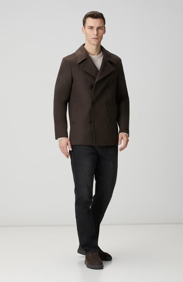  Network Erkek Kahverengi Kruvaze Gemici Kaban