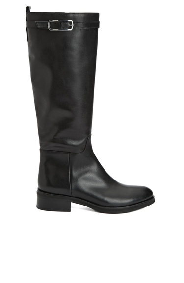  George Hogg Kadın Siyah Deri Çizme