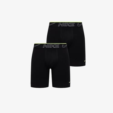  Nike Brief Long 2' li Erkek Siyah Boxer