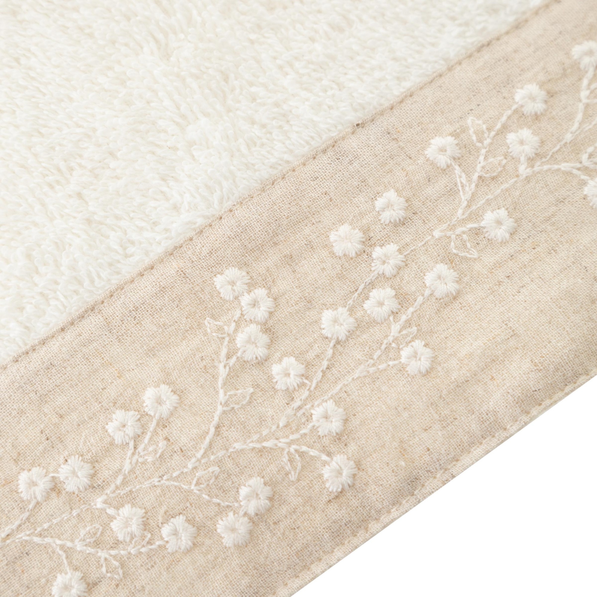 LAIA KREM YÜZ HAVLUSU 50X80