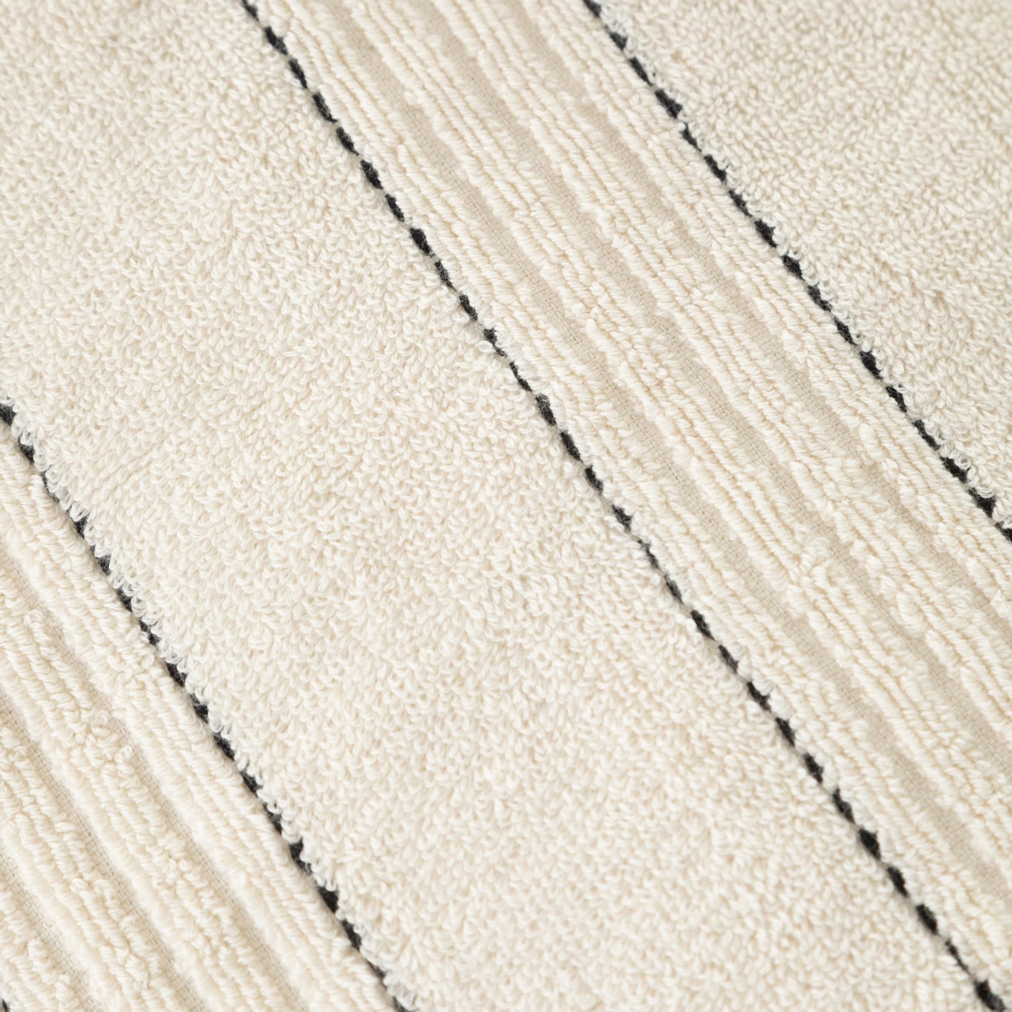 LINDA KREM PÜSKÜLLÜ YÜZ HAVLUSU 50X80