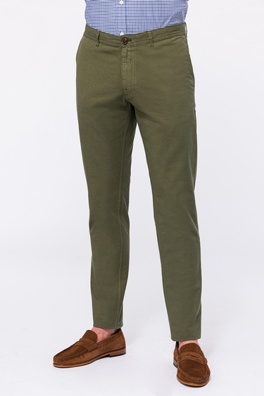  Erkek Haki Yan Cep Pantolon