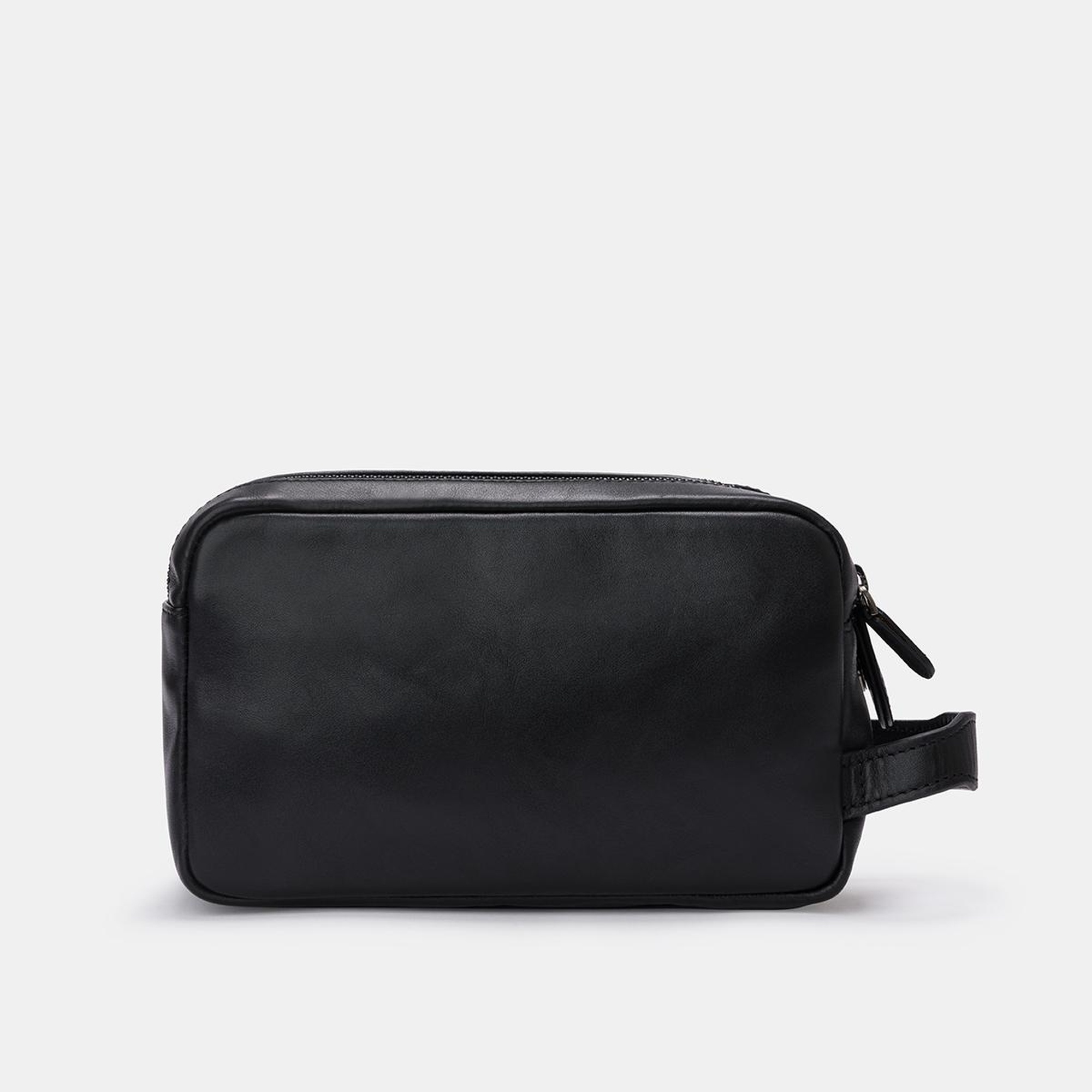 Erkek Siyah Deri Kozmetik Çantası