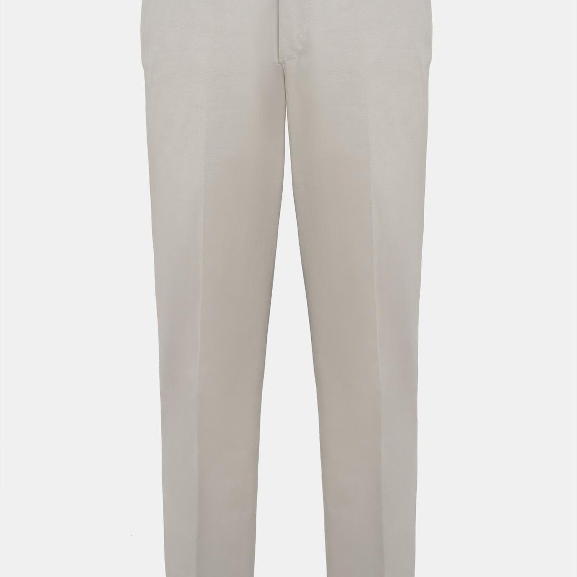 Erkek Bej Slim Fit Chino Pantolon