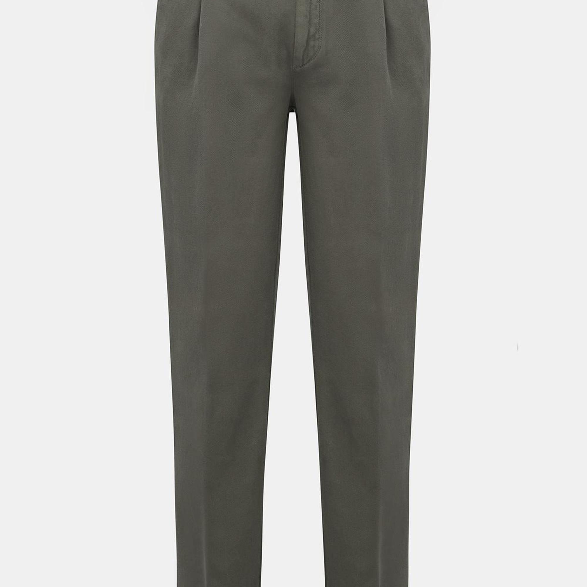 Erkek Antrasit Kaşmir Gabardin Chino Pantolon