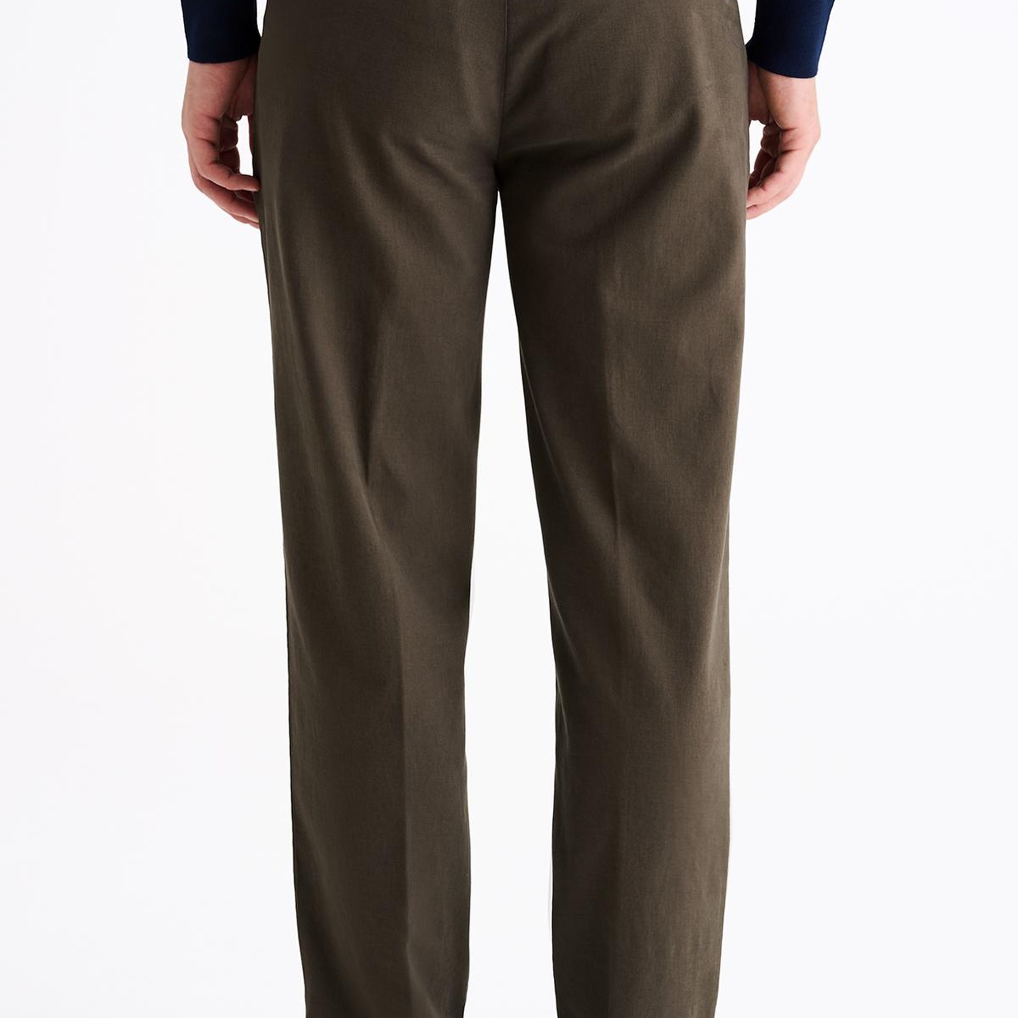 Erkek Antrasit Kaşmir Gabardin Chino Pantolon