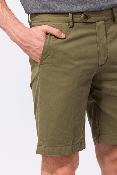  Erkek Haki Chino Şort