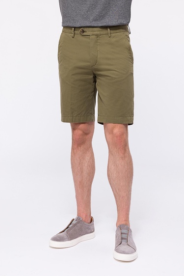  Erkek Haki Chino Şort