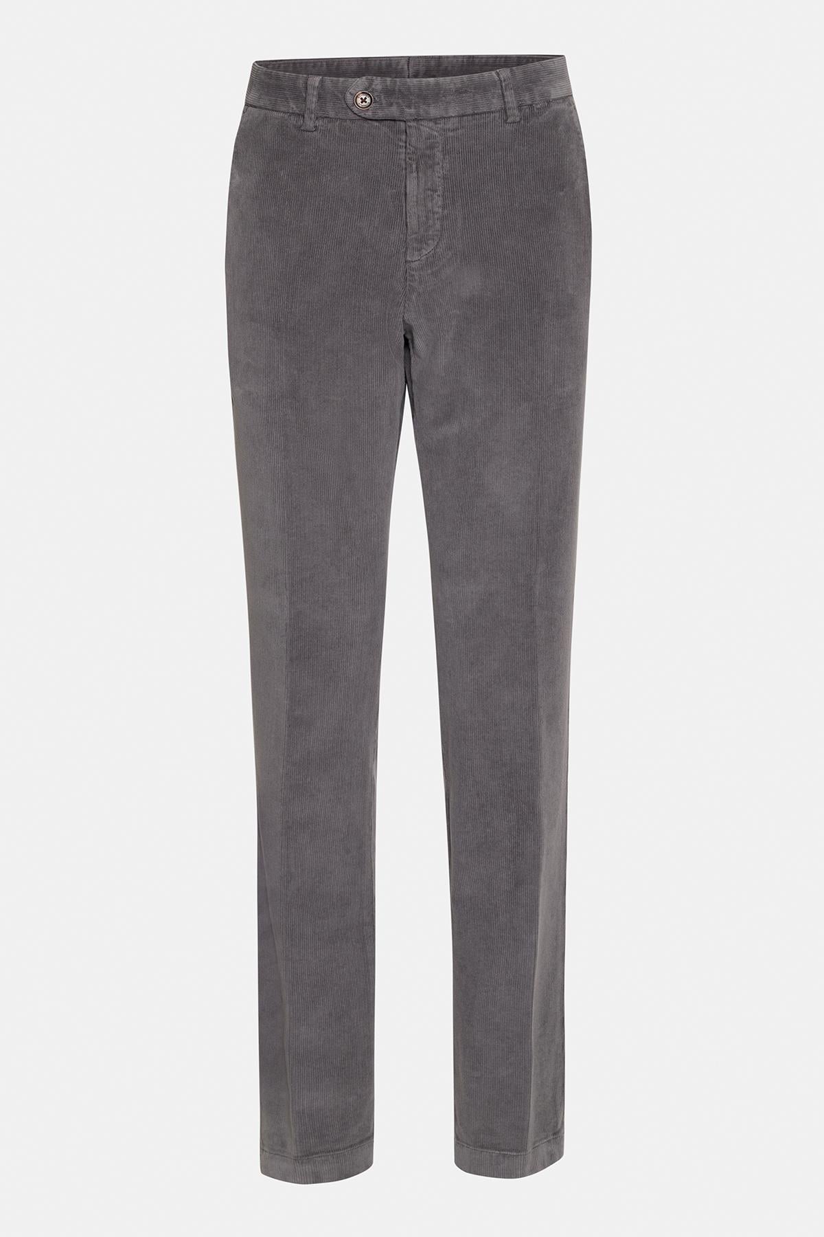  Erkek Antrasit Kadife Pantolon