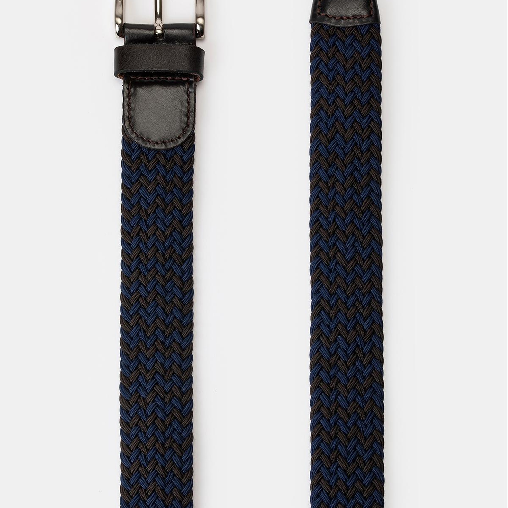 Erkek Kahverengi Örgü Kemer