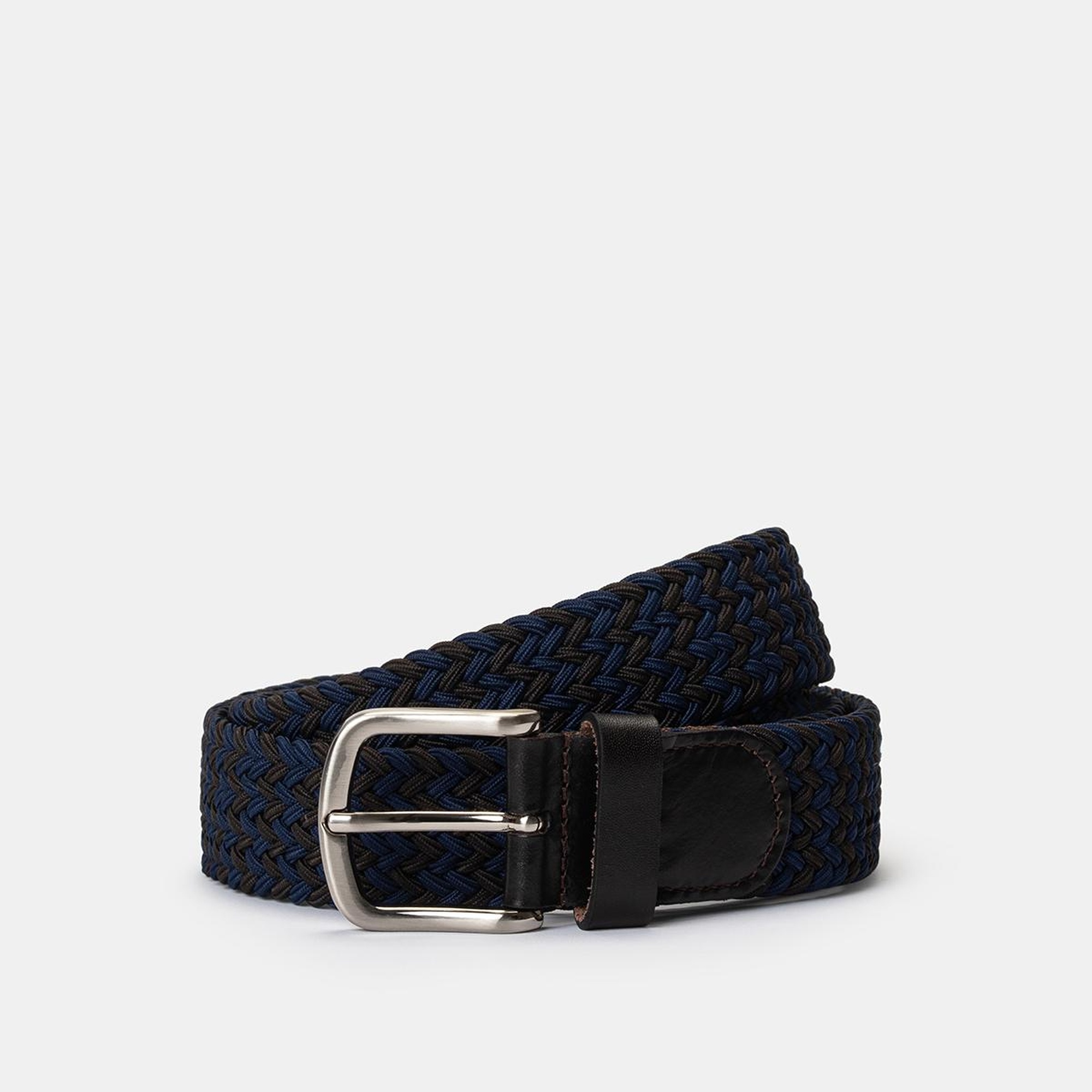 Erkek Kahverengi Örgü Kemer