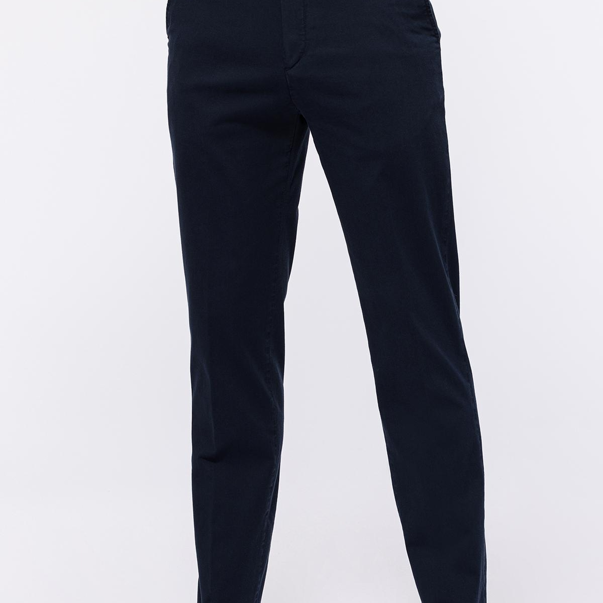 Erkek Lacivert Chino Pantolon