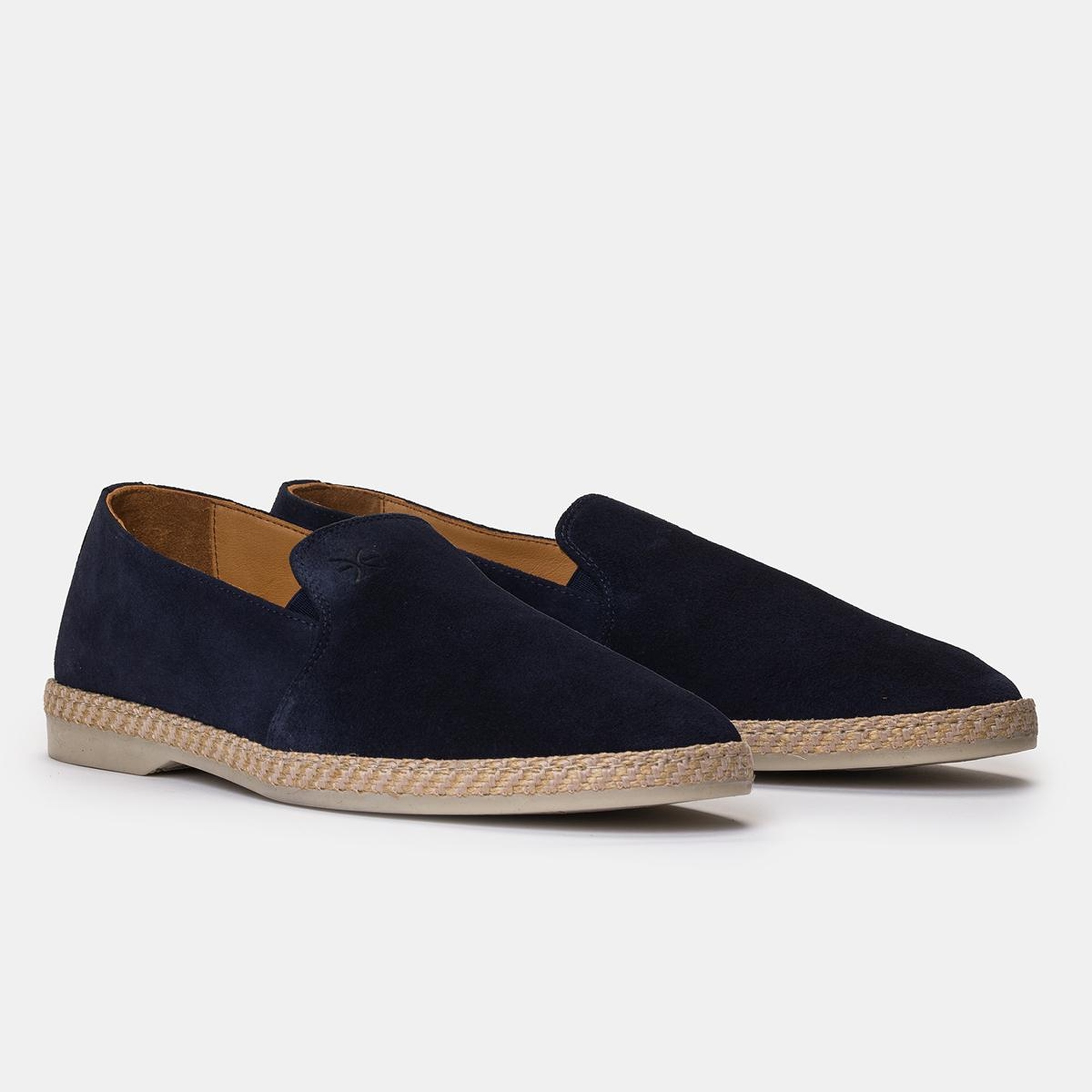 Erkek Lacivert Süet Espadril