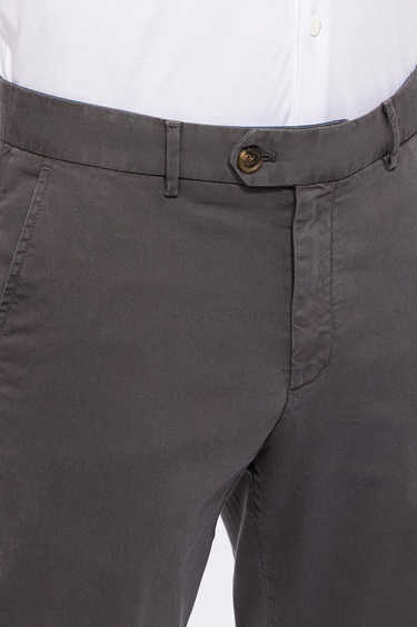  Erkek Gri Chino Pantolon