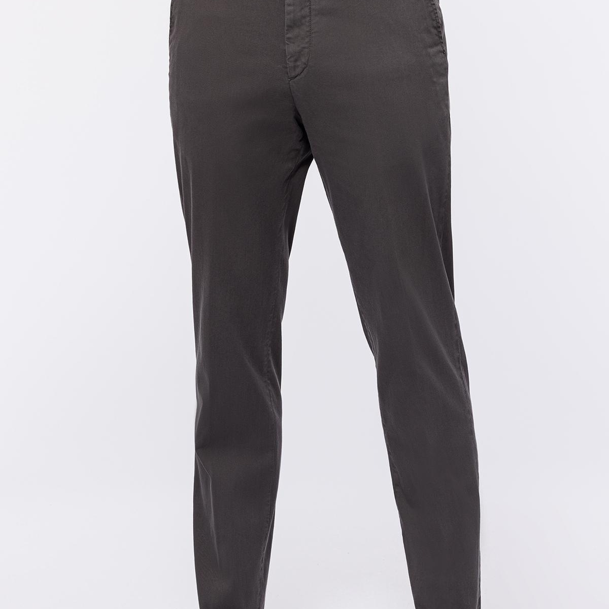 Erkek Gri Chino Pantolon