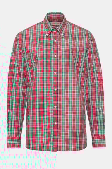  Erkek Açık Yeşil Cooper Fit Düğmeli Yaka Spor Gömlek